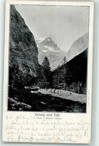 8762 Schwanden GL 1900 - Tödi Uelialp