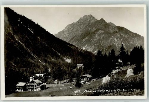 Champex - Clocher d Arpette
