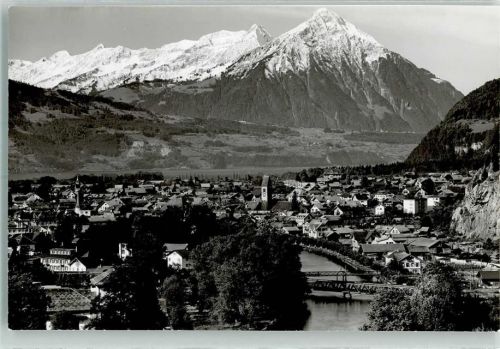 3800 Unterseen - Niesen Ort handschriftlich