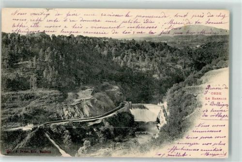 1350 Orbe 1901 - Le Barrage