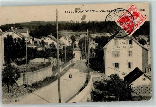 2926 Boncourt 1912 - Brasserie E Frey Friez