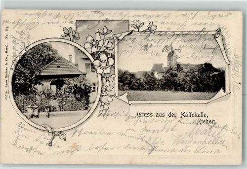 4125 Riehen 1905 - Kaffeehalle