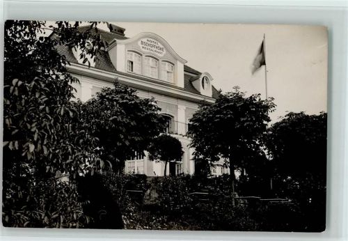 4125 Riehen Foto AK Hotel Bischoffhöhe Restuarant Ort handschriftlich