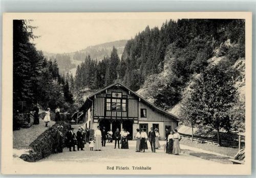 7235 Fideris Foto AK Trinkhalle