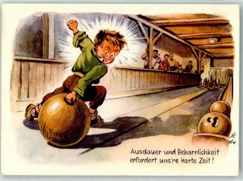 8887 Mels - Aktion für das Weisstannental Schweizer Kegeln Spendenkarte