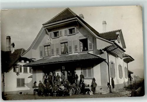 Gebrauchsspuren Soldaten Uniform Bernardiner Ort handschriftlich