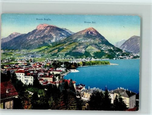 Monte Bre Lugano - Panoramaansicht