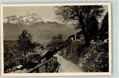 1884 Huémoz - Dents du Midi