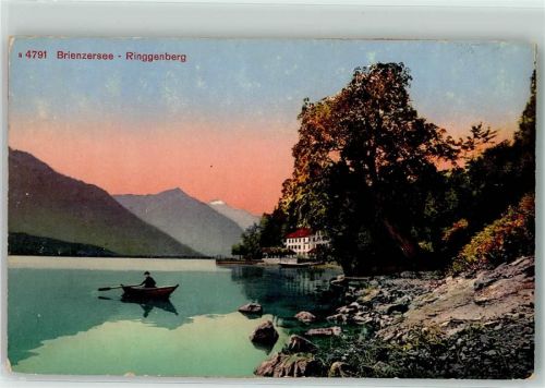 3852 Ringgenberg BE - Ruderer auf dem Brienzersee