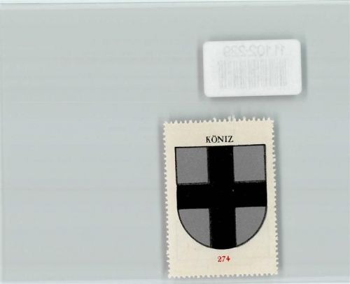 3098 Köniz - Vignette Wappen Kaffee Hag ca 1920-1940