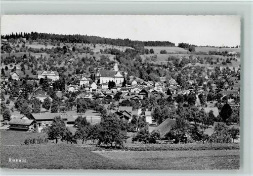 6017 Ruswil 1952 - Verlag Globetrotter 8281 AK