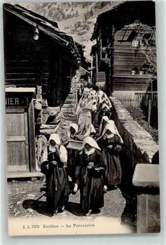 1983 Evolène 1916 - La Procession