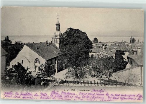 1248 Hermance 1905 - Kirche