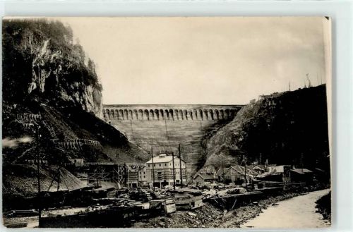 8858 Innerthal Wägital - Zukünftige Staumauer Kraftwerk