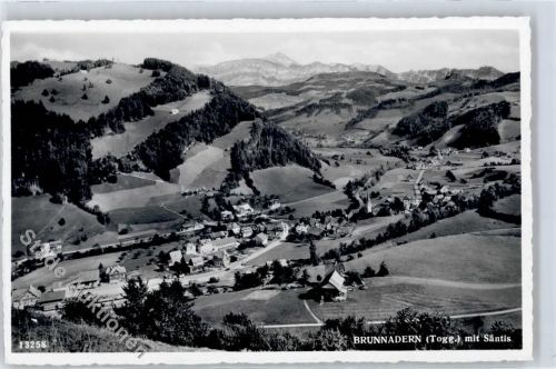 9125 Brunnadern - Blick mit Säntis