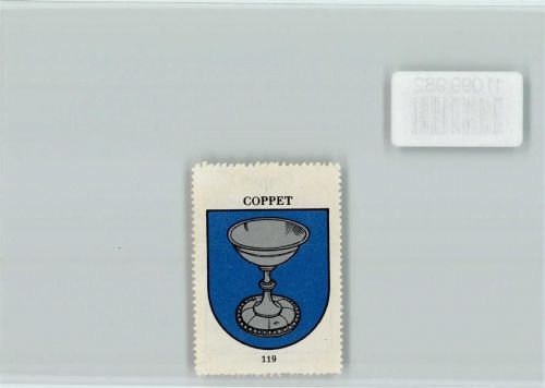 1296 Coppet - Vignette Wappen Kaffee Hag ca 1920-1940