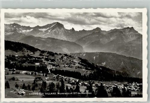 1884 Villars-sur-Ollon Foto AK Chesieres