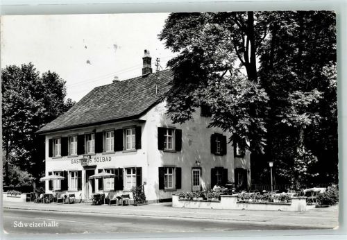 4133 Schweizerhalle Pratteln - Gasthaus Solbad
