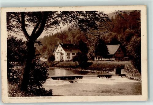 8135 Sihlwald 1922 Gebrauchsspuren Sihltal Restauration