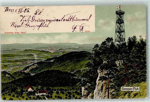 4145 Gempen 1905 Gebrauchsspuren Gempenfluh