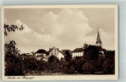 8240 Thayngen Foto AK Kirche
