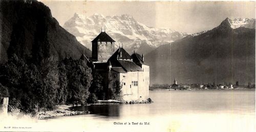 Dents du Midi - 2-fach Klapp-Karte