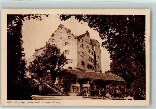 5103 Wildegg - Schloss Wildegg vom Burghof aus