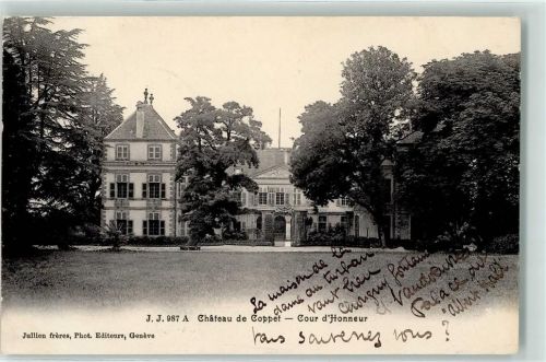 1296 Coppet 1907 - Schloss