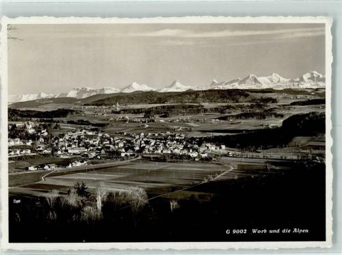 3076 Worb Gebrauchsspuren Alpenkette