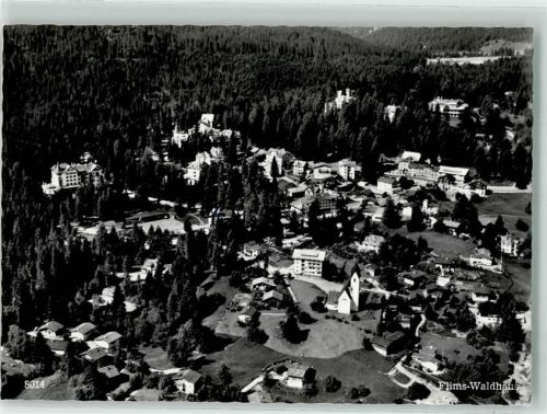 7018 Flims Waldhaus Foto AK