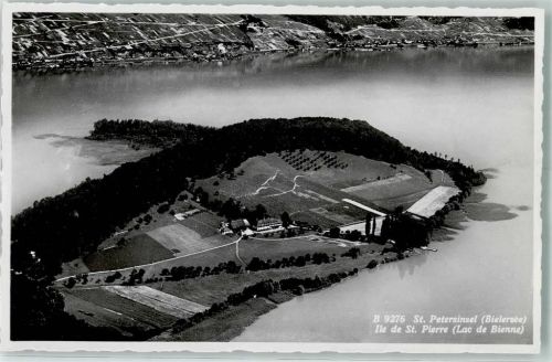 3235 St. Petersinsel Erlach Gebrauchsspuren Fliegeraufnahme