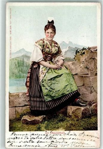 Urner Trachtenfrau Reusstal