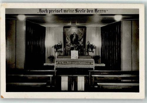 9038 Rehetobel Foto AK Kath. Kapelle Innenansicht Foto Kellenberger