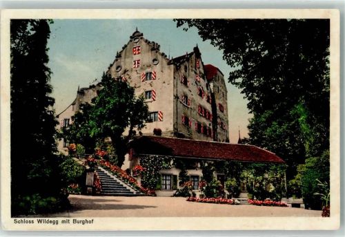 5103 Wildegg - Burg Burghof