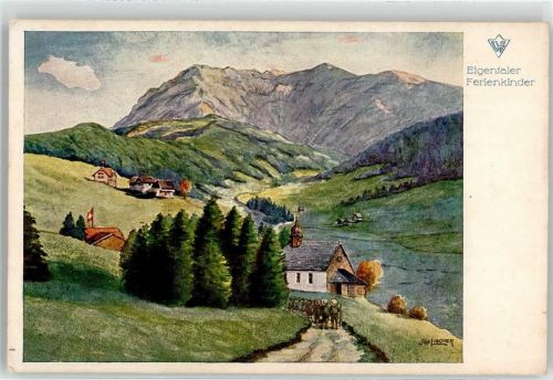 6103 Schwarzenberg LU Künstlerkarte Eigentaler Ferienkinder