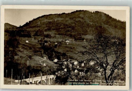 1832 Cornaux VD Montreux 1931 Foto AK Pension