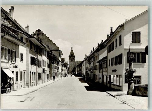 8213 Neunkirch Foto AK Vordergasse