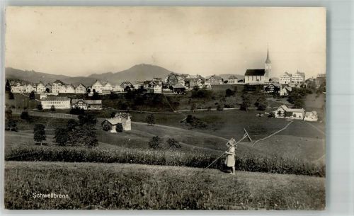 9103 Schwellbrunn 1925 Foto AK