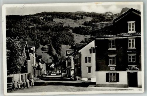 6436 Muotathal Foto AK Feldpost Geb.San.Kp. IV/8 Kirchstrasse