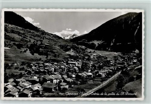 1937 Orsières - Valais Entree de la vallee du St. Bernard