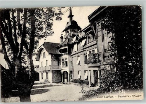 1820 Veytaux Foto AK Pension Villa Louise