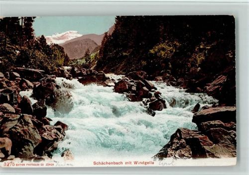 6463 Bürglen UR - Schächenbach mit Windgälle