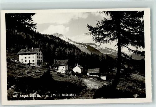 All´Acqua - Valle Bedretto Feldpost