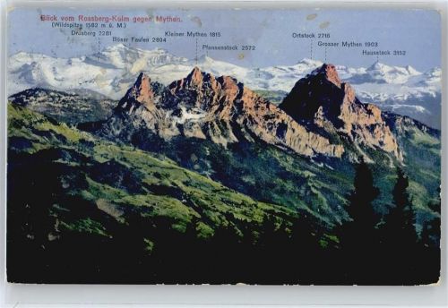 Wildspitz - Rossberg Kulm