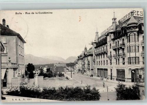 1630 Bulle Gebrauchsspuren 1910 Rue de la Condémine