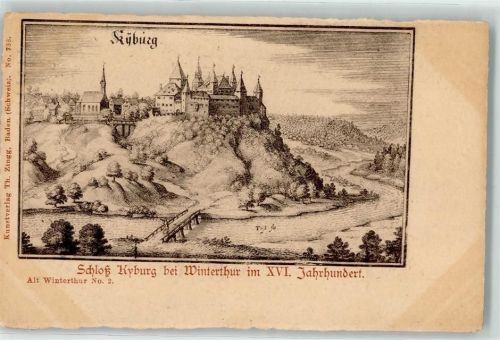 8314 Kyburg 1916 - Schloss im XVI Jhdt