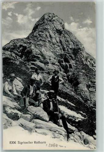 Sigriswiler Rothorn - Bergsteiger