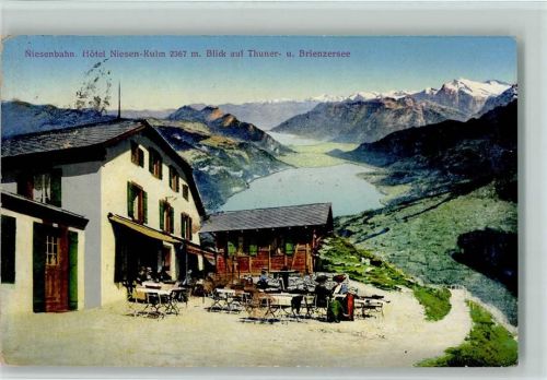 Niesen 1913 - Hotel Niesen Kulm Winter