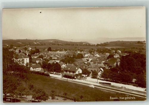 2022 Bevaix 1915 Foto AK Bahnhof