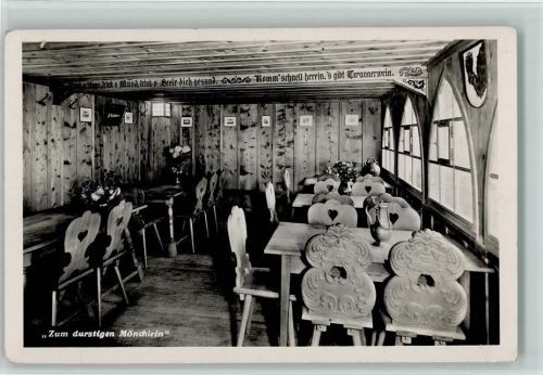 2513 Twann 1947 - Zum durstigen Mönchlein Restaurant zur Ilge Twann am Bielersee